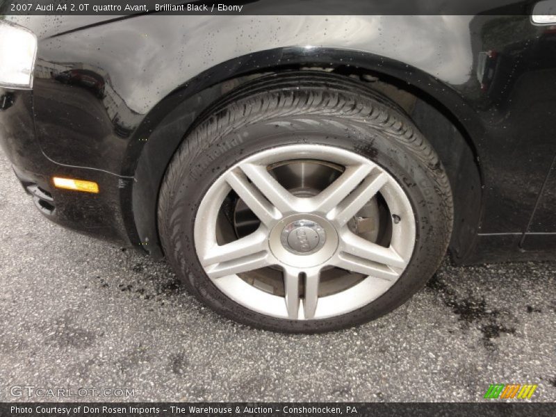 Brilliant Black / Ebony 2007 Audi A4 2.0T quattro Avant