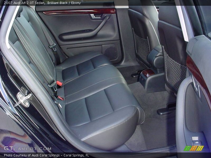 Brilliant Black / Ebony 2007 Audi A4 2.0T Sedan