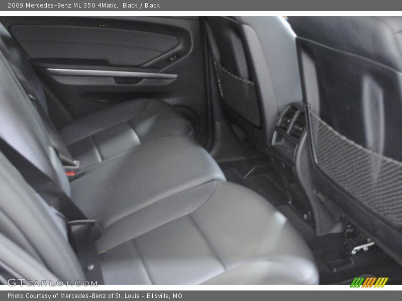 Black / Black 2009 Mercedes-Benz ML 350 4Matic