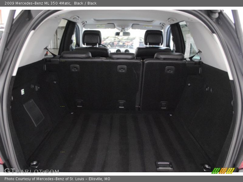 Black / Black 2009 Mercedes-Benz ML 350 4Matic