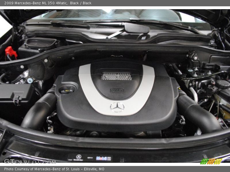 Black / Black 2009 Mercedes-Benz ML 350 4Matic