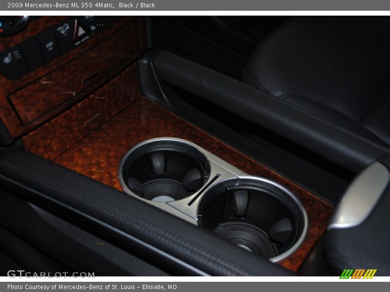 Black / Black 2009 Mercedes-Benz ML 350 4Matic