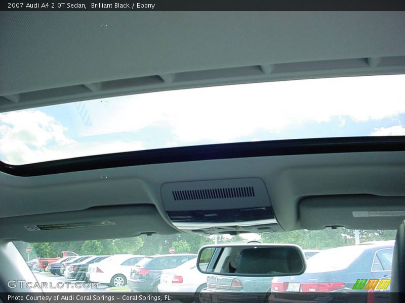 Brilliant Black / Ebony 2007 Audi A4 2.0T Sedan