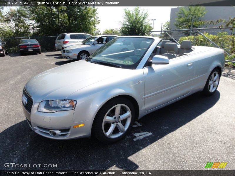 Front 3/4 View of 2007 A4 3.2 quattro Cabriolet
