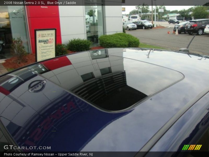 Blue Onyx / Saddle 2008 Nissan Sentra 2.0 SL