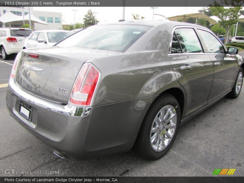 Tungsten Metallic / Black 2011 Chrysler 300 C Hemi