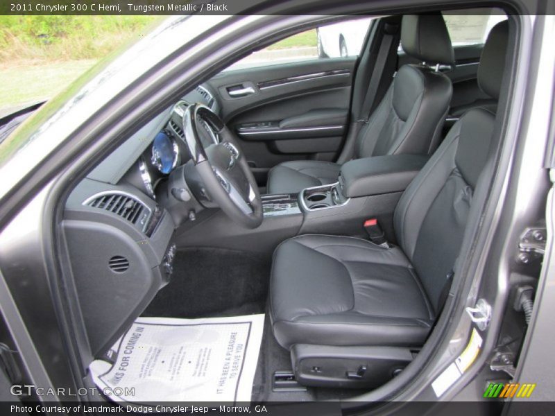 Tungsten Metallic / Black 2011 Chrysler 300 C Hemi