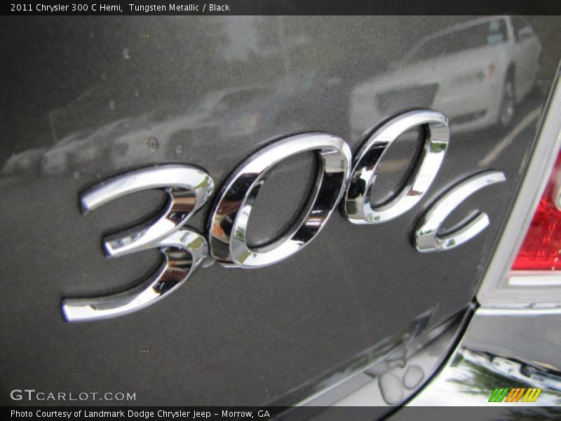Tungsten Metallic / Black 2011 Chrysler 300 C Hemi