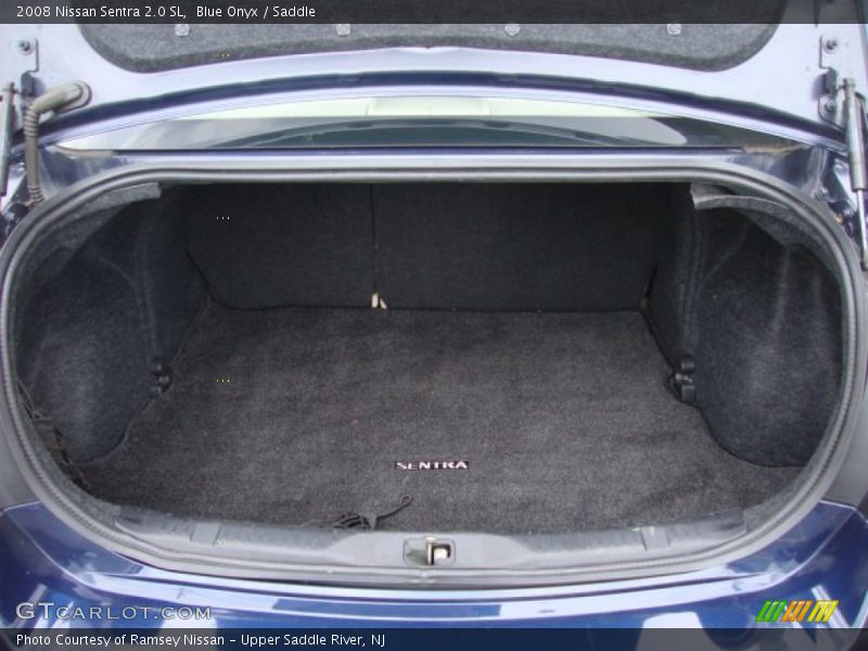Blue Onyx / Saddle 2008 Nissan Sentra 2.0 SL