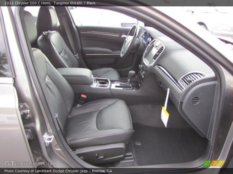 Tungsten Metallic / Black 2011 Chrysler 300 C Hemi