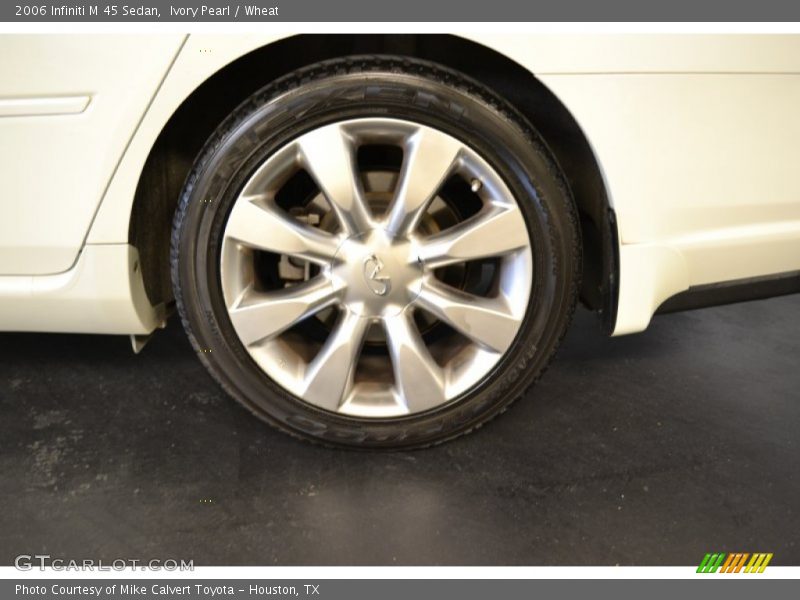 Ivory Pearl / Wheat 2006 Infiniti M 45 Sedan