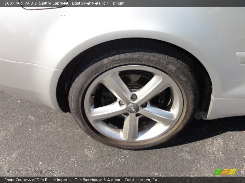  2007 A4 3.2 quattro Cabriolet Wheel