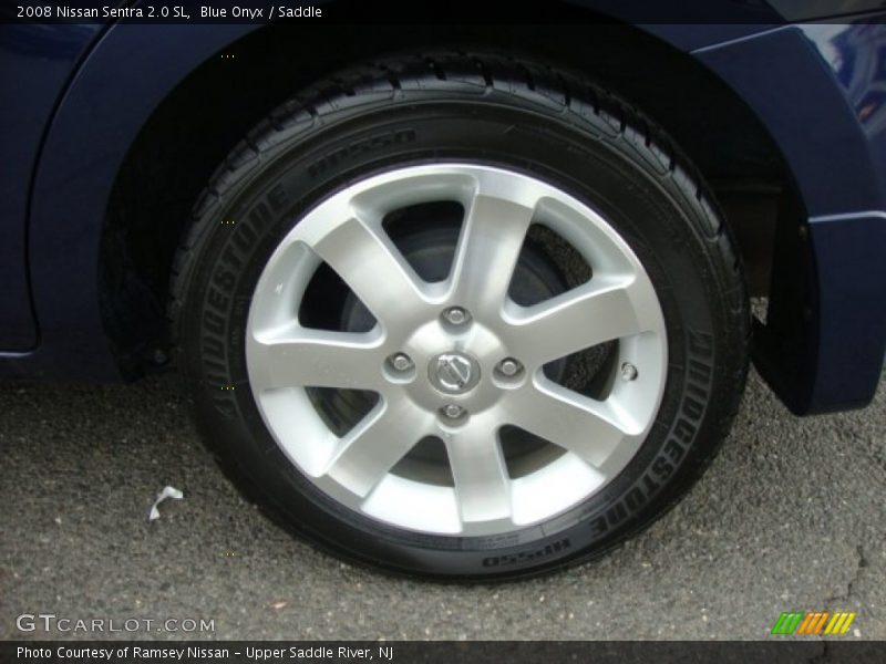 Blue Onyx / Saddle 2008 Nissan Sentra 2.0 SL