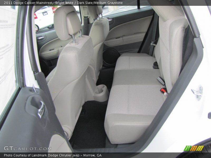 Bright White / Dark Slate/Medium Graystone 2011 Dodge Caliber Mainstreet