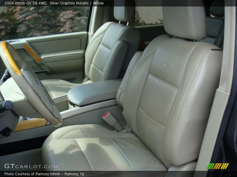  2004 QX 56 4WD Willow Interior