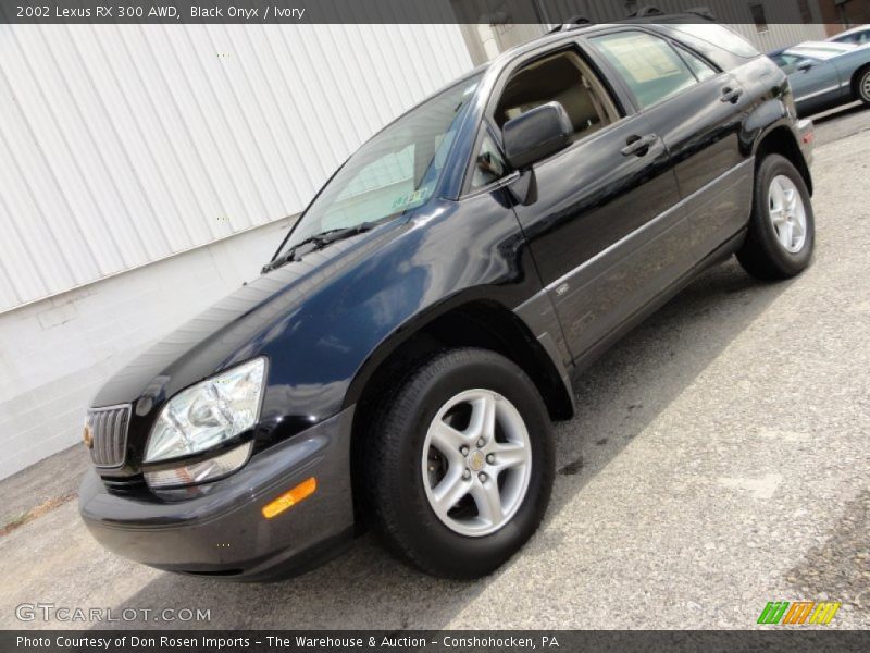 Black Onyx / Ivory 2002 Lexus RX 300 AWD