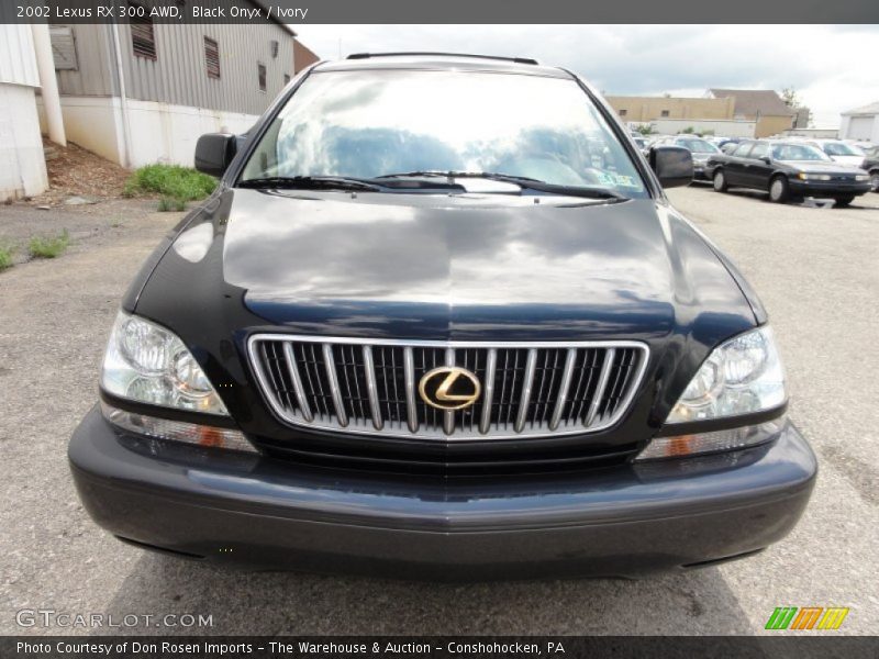 Black Onyx / Ivory 2002 Lexus RX 300 AWD
