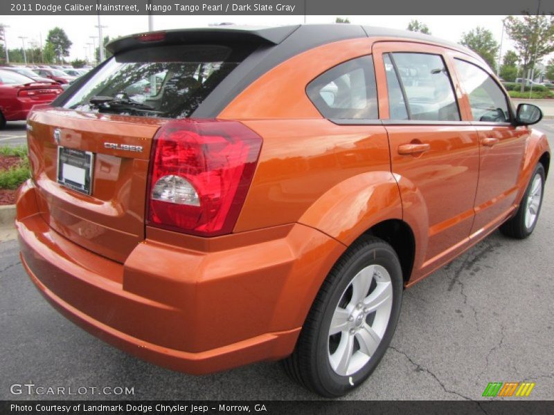 Mango Tango Pearl / Dark Slate Gray 2011 Dodge Caliber Mainstreet