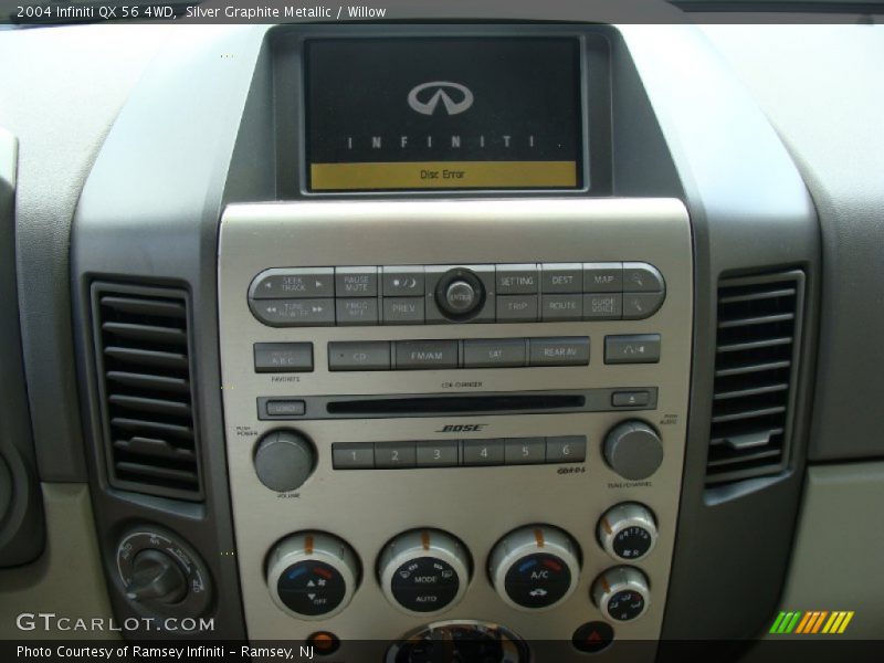 Controls of 2004 QX 56 4WD