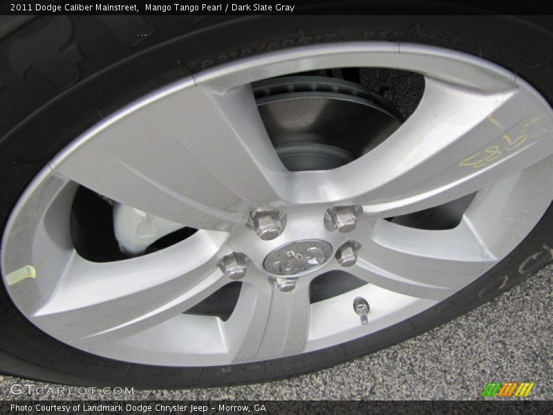 Mango Tango Pearl / Dark Slate Gray 2011 Dodge Caliber Mainstreet
