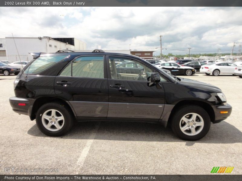 Black Onyx / Ivory 2002 Lexus RX 300 AWD