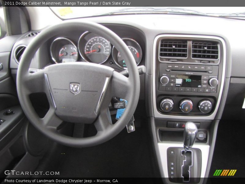 Mango Tango Pearl / Dark Slate Gray 2011 Dodge Caliber Mainstreet