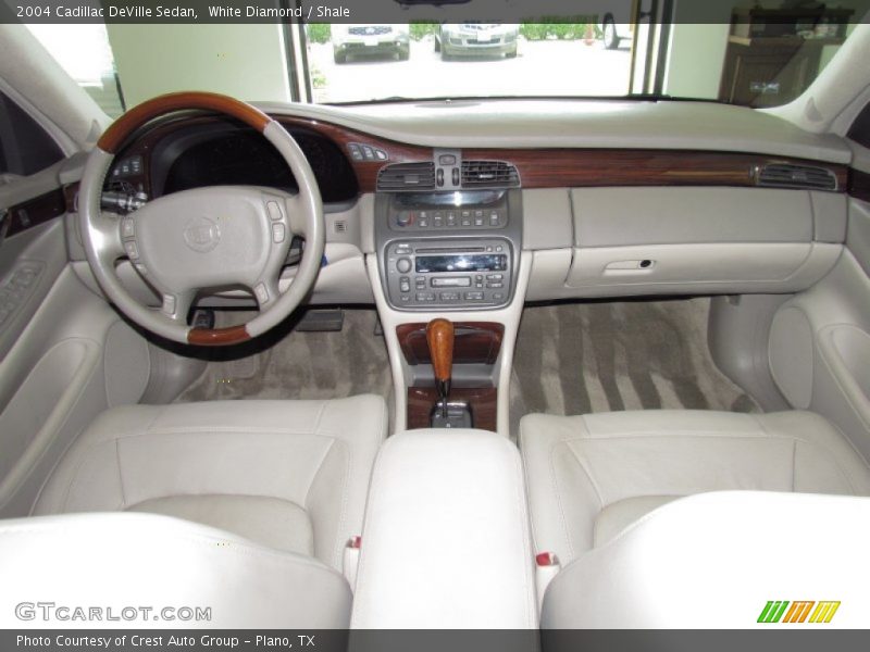 White Diamond / Shale 2004 Cadillac DeVille Sedan