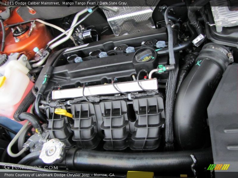 Mango Tango Pearl / Dark Slate Gray 2011 Dodge Caliber Mainstreet
