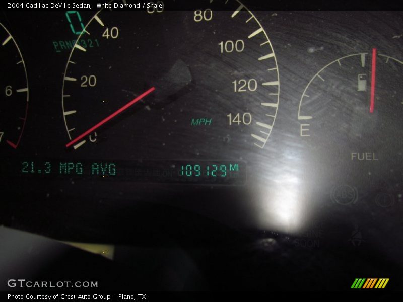 White Diamond / Shale 2004 Cadillac DeVille Sedan
