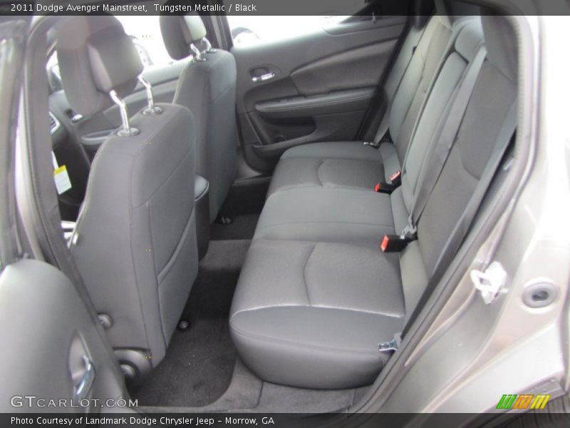 Tungsten Metallic / Black 2011 Dodge Avenger Mainstreet