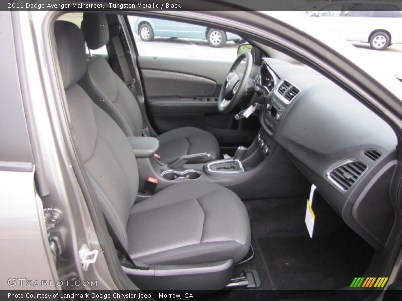 Tungsten Metallic / Black 2011 Dodge Avenger Mainstreet