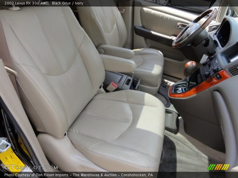 Black Onyx / Ivory 2002 Lexus RX 300 AWD