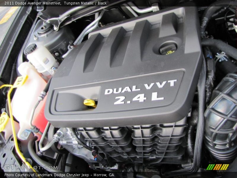 Tungsten Metallic / Black 2011 Dodge Avenger Mainstreet
