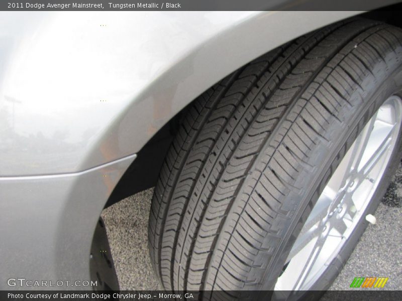 Tungsten Metallic / Black 2011 Dodge Avenger Mainstreet