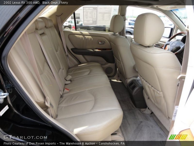 Black Onyx / Ivory 2002 Lexus RX 300 AWD