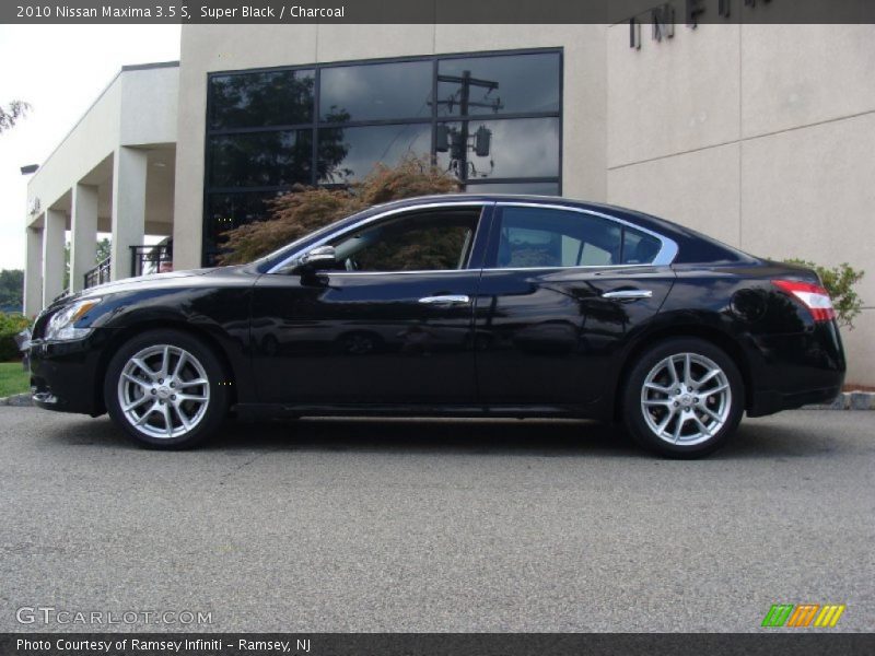 Super Black / Charcoal 2010 Nissan Maxima 3.5 S