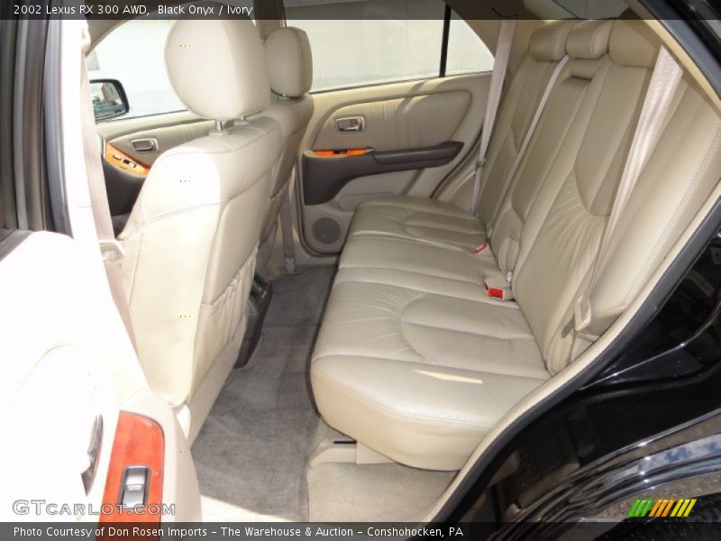 Black Onyx / Ivory 2002 Lexus RX 300 AWD