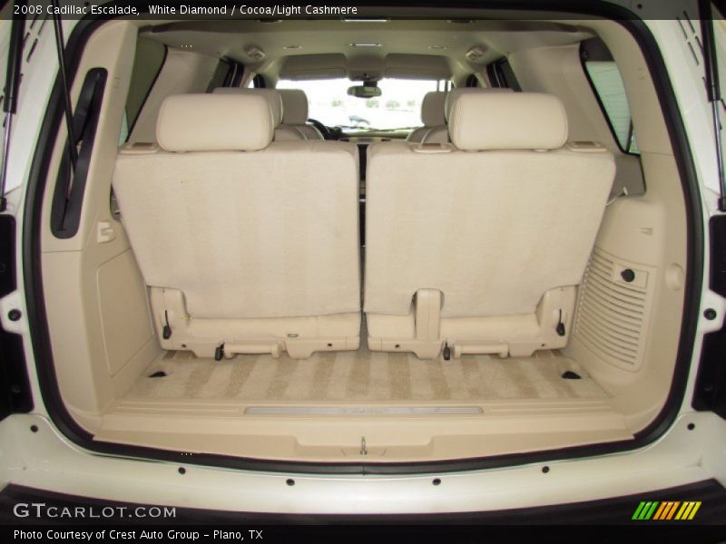White Diamond / Cocoa/Light Cashmere 2008 Cadillac Escalade