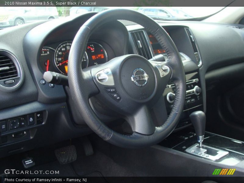 Super Black / Charcoal 2010 Nissan Maxima 3.5 S