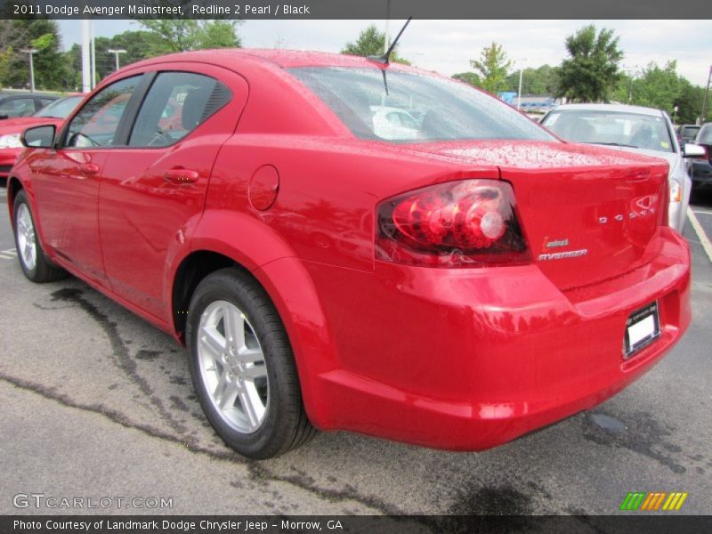 Redline 2 Pearl / Black 2011 Dodge Avenger Mainstreet