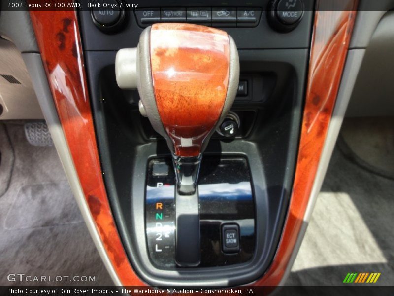 Black Onyx / Ivory 2002 Lexus RX 300 AWD