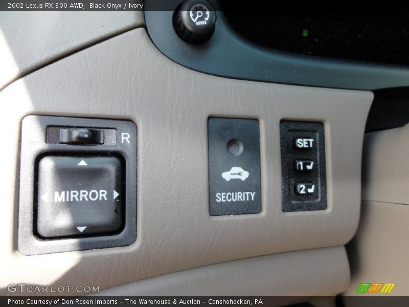 Black Onyx / Ivory 2002 Lexus RX 300 AWD