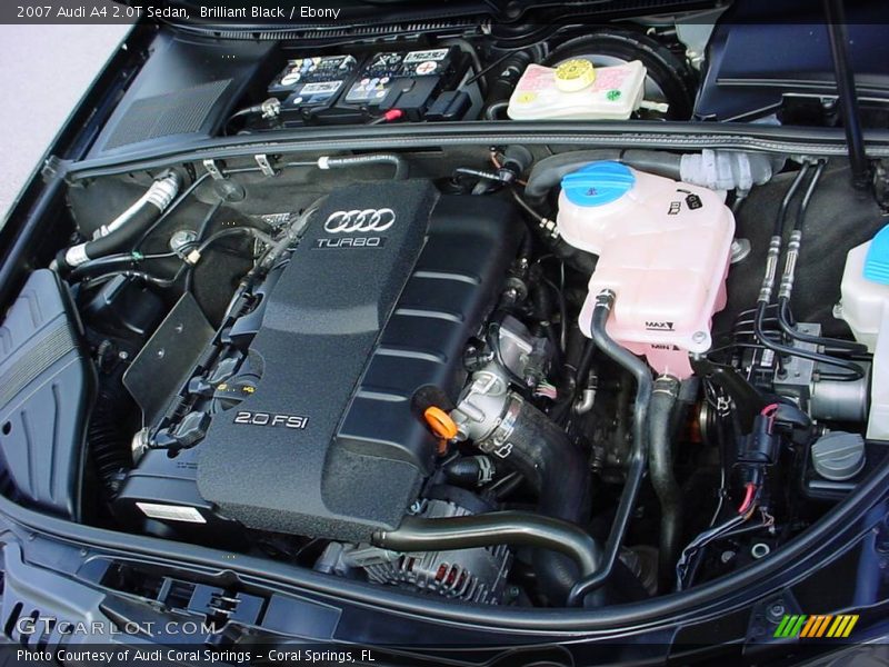 Brilliant Black / Ebony 2007 Audi A4 2.0T Sedan
