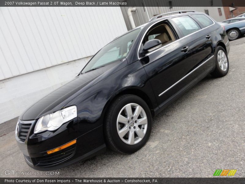 Deep Black / Latte Macchiato 2007 Volkswagen Passat 2.0T Wagon