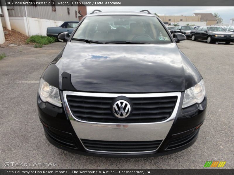 Deep Black / Latte Macchiato 2007 Volkswagen Passat 2.0T Wagon