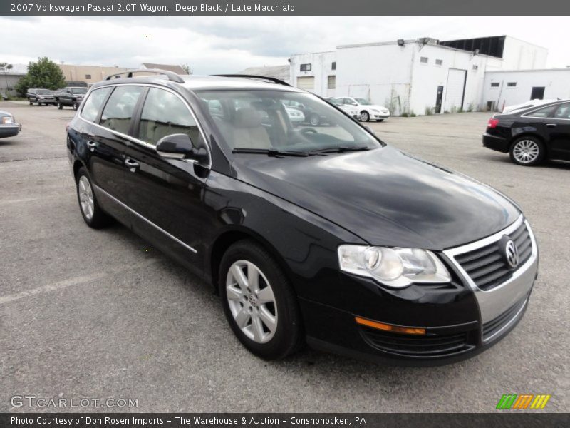Deep Black / Latte Macchiato 2007 Volkswagen Passat 2.0T Wagon