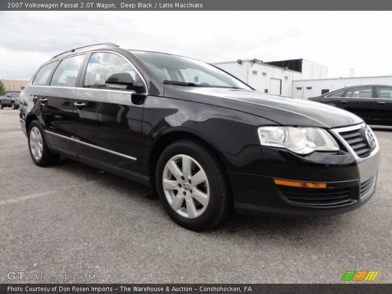 Deep Black / Latte Macchiato 2007 Volkswagen Passat 2.0T Wagon