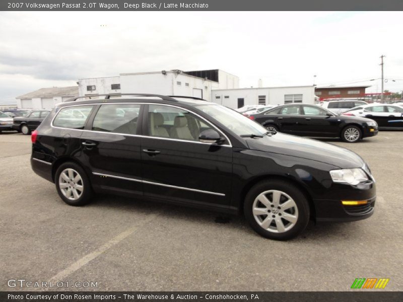 Deep Black / Latte Macchiato 2007 Volkswagen Passat 2.0T Wagon