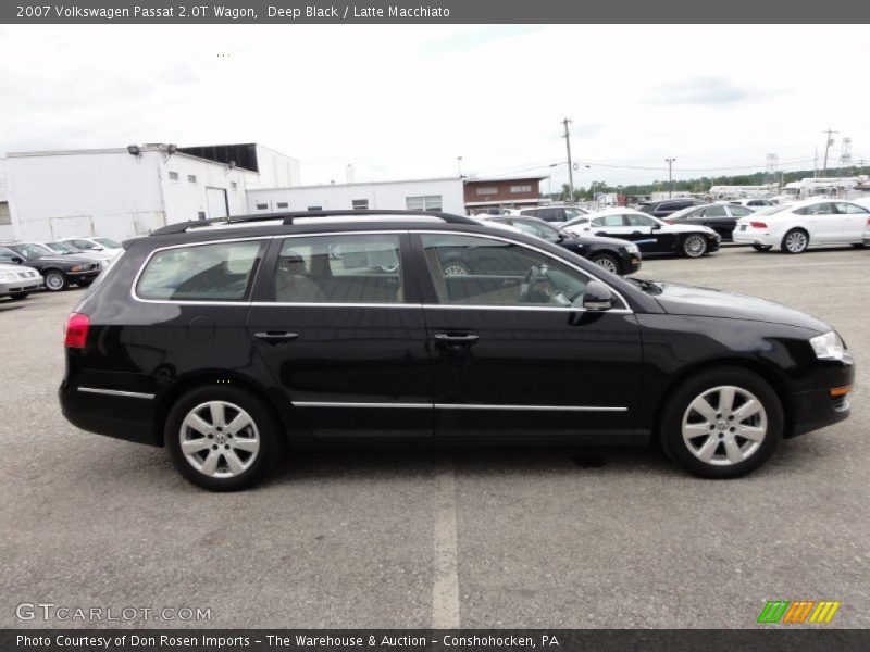 Deep Black / Latte Macchiato 2007 Volkswagen Passat 2.0T Wagon