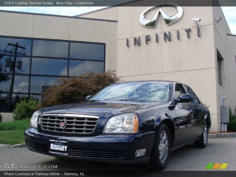 Blue Chip / Cashmere 2004 Cadillac DeVille Sedan